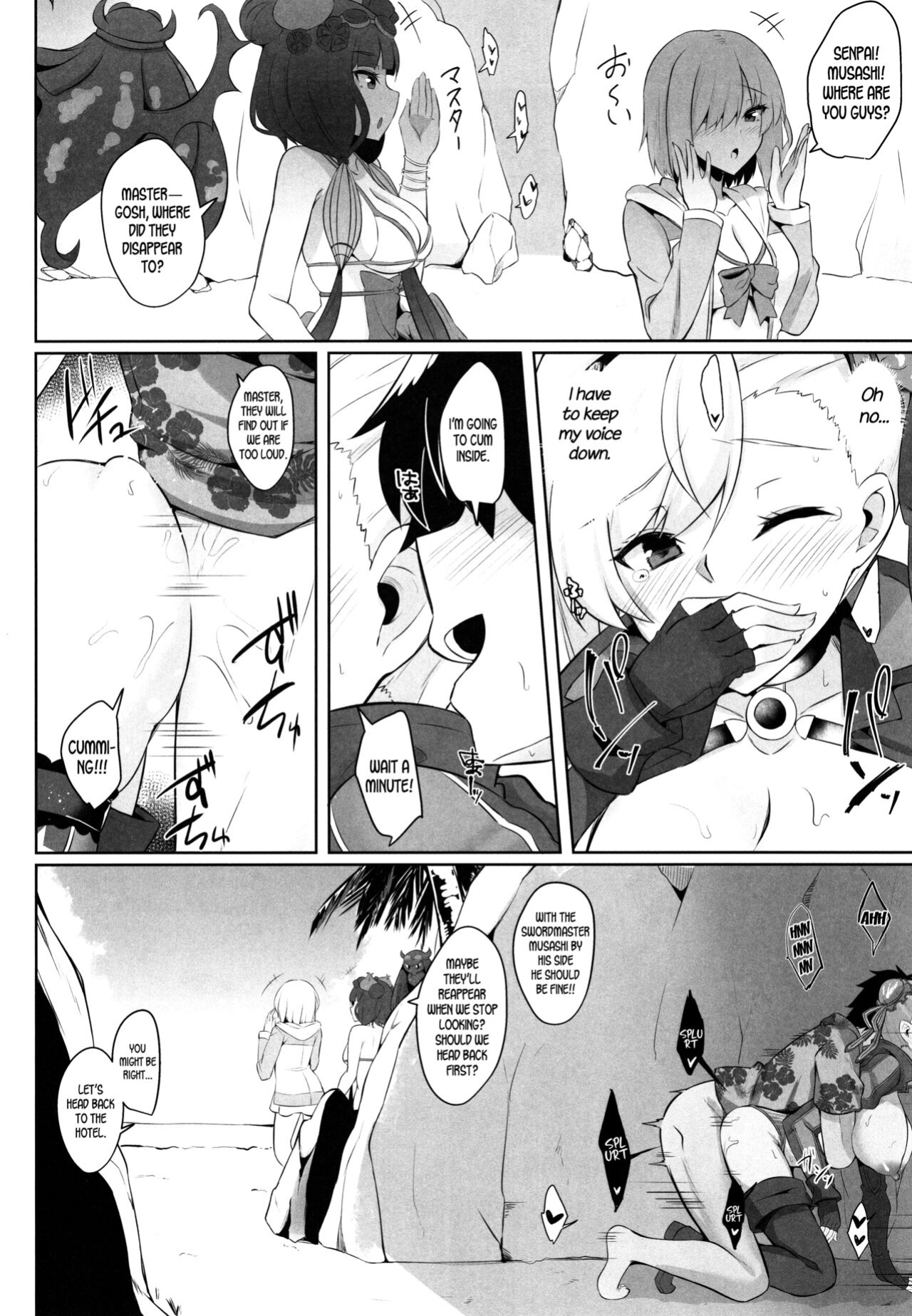 (C97) [Tiusan Kingdom (Kazamitiu)] Daitai Musashi-chan no Sei | It's All Musashi-Chan's Fault (Fate/Grand Order) [LunaticSeibah]