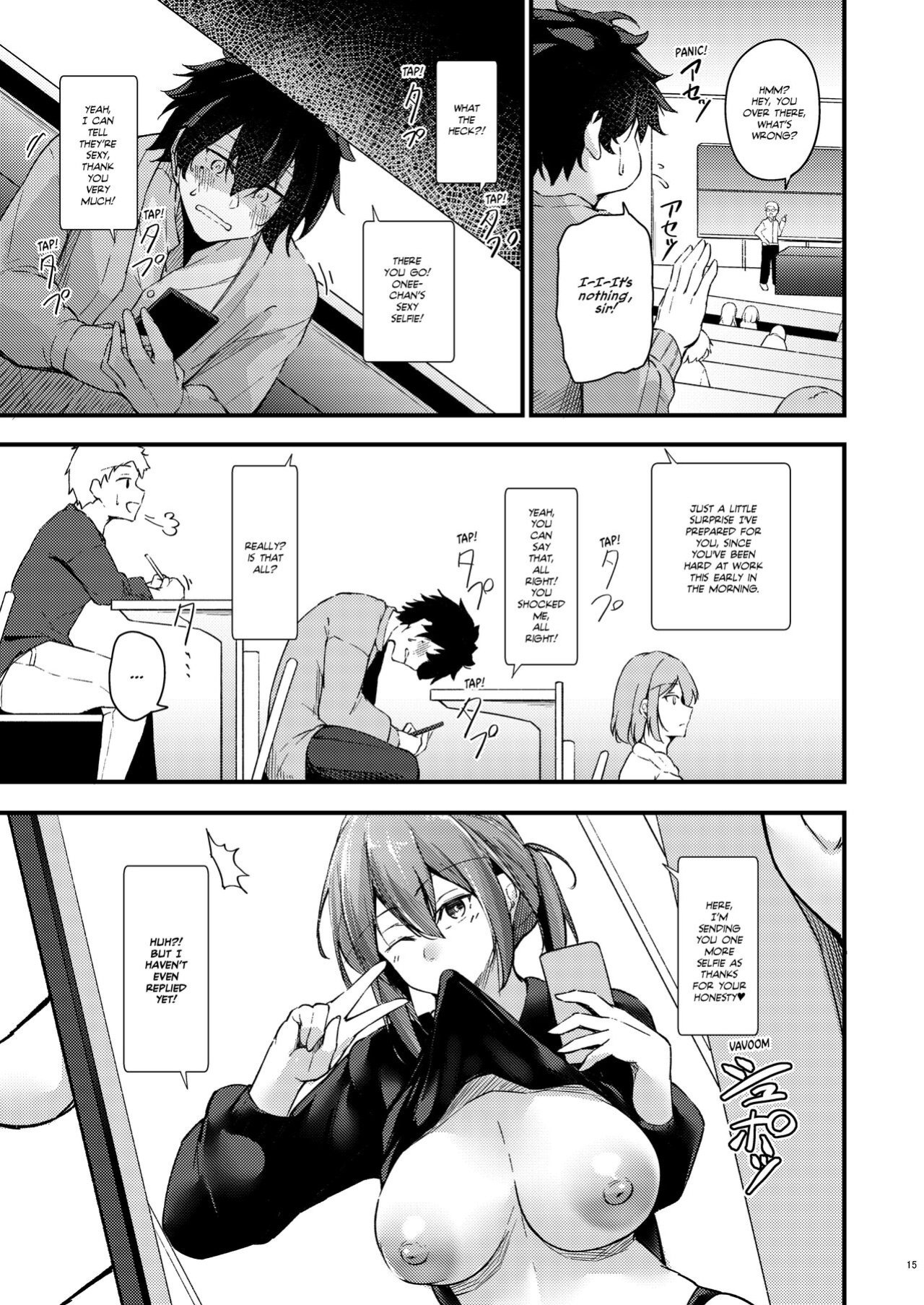 [Gakuen Ketsumeichou (Oriue Wato)] Itsudemo Dokodemo Nandemo Sasete Kureru Giri no Ane | 24/7 Sex with my Stepsister! [Team Rabu2]