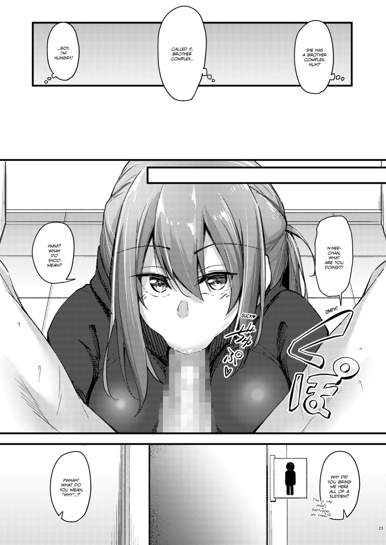 [Gakuen Ketsumeichou (Oriue Wato)] Itsudemo Dokodemo Nandemo Sasete Kureru Giri no Ane | 24/7 Sex with my Stepsister! [Team Rabu2]