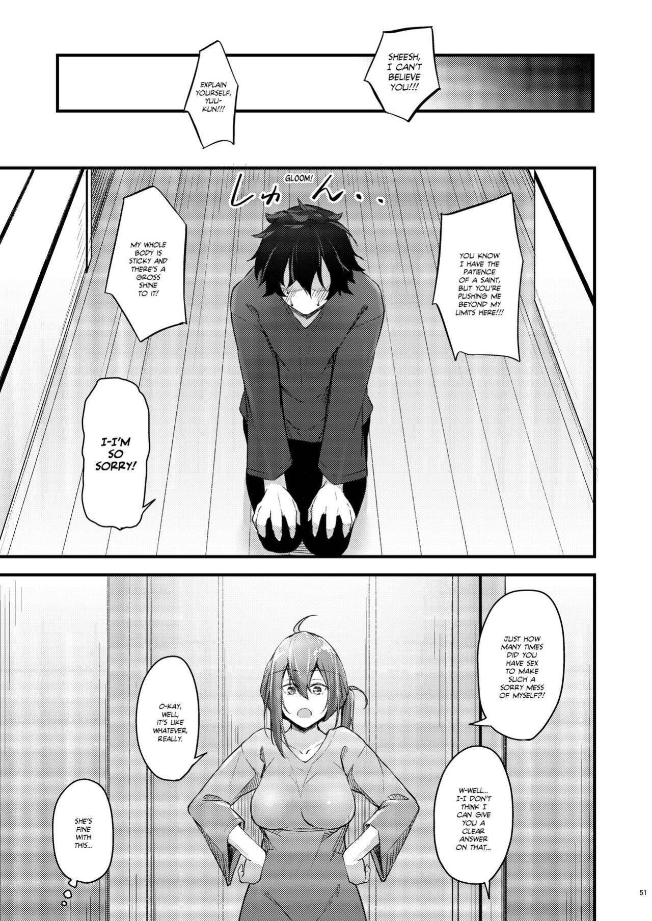 [Gakuen Ketsumeichou (Oriue Wato)] Itsudemo Dokodemo Nandemo Sasete Kureru Giri no Ane | 24/7 Sex with my Stepsister! [Team Rabu2]