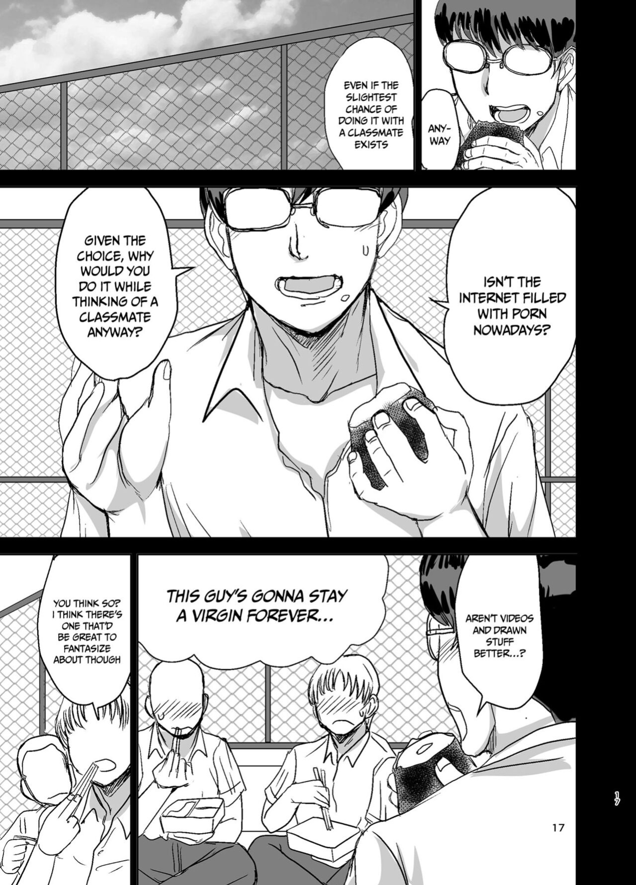 [Dokumushi Shokeitai (Kaneda Asao)] Mob-kao Bakunyuu no Dokyuusei o Ore no Iinari no Sefri ni Shiteyatta... | I Made My Big Breasted Classmate With The Plain-Looking Face Into My Fuckbuddy...