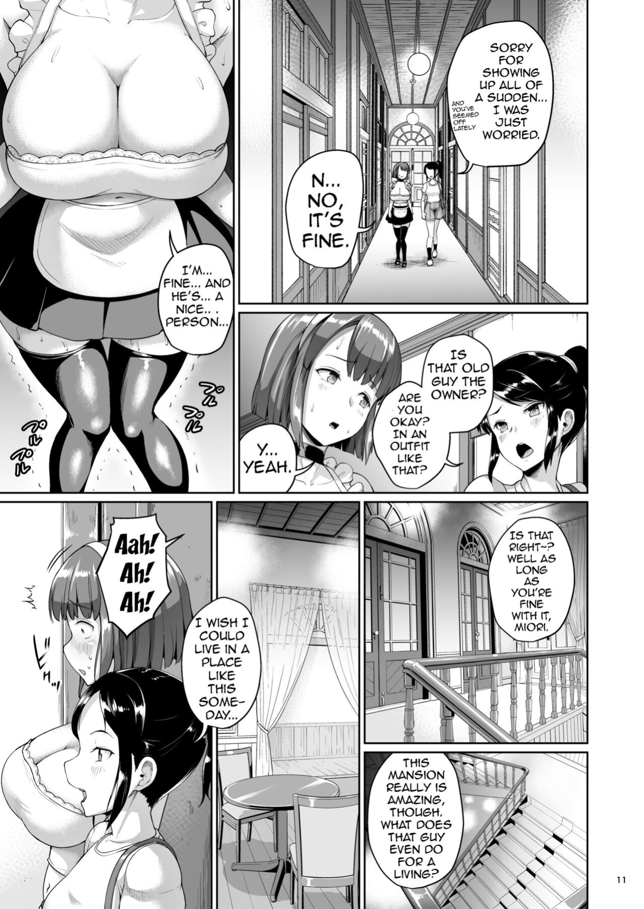 [Zetsubou Shiromuji (Shousan Bouzu)] Oyashiki no Hi 2 | A Day At The Mansion 2