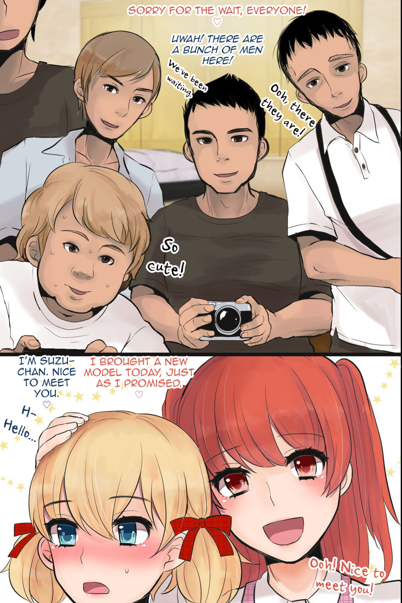 [MC (Nimame)] Mesuochi! Rankou Satsueikai ~Boku Otoko na no ni Kanjichau...!~ [mysterymeat3]