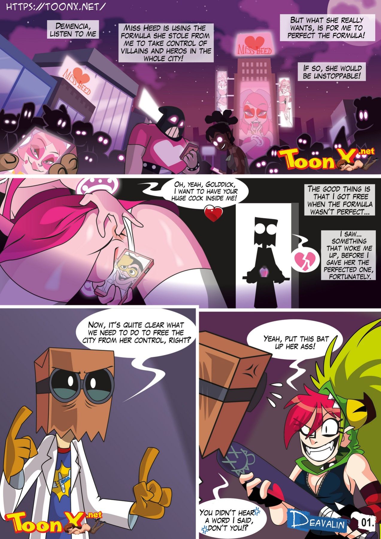 [Deavalin] Villainous - Miss Heed [VCPVip]