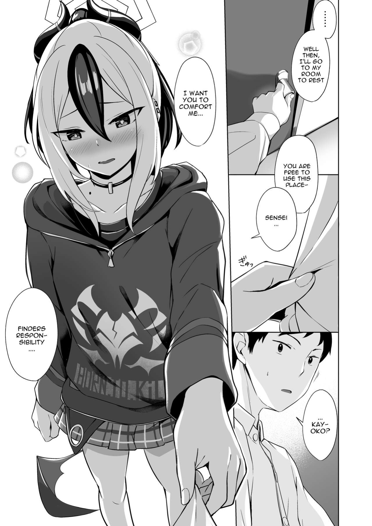 [BINZOKO (sinobiin)] Onikata no Baai | In the case of Kayoko (Blue Archive) [msgkTL]