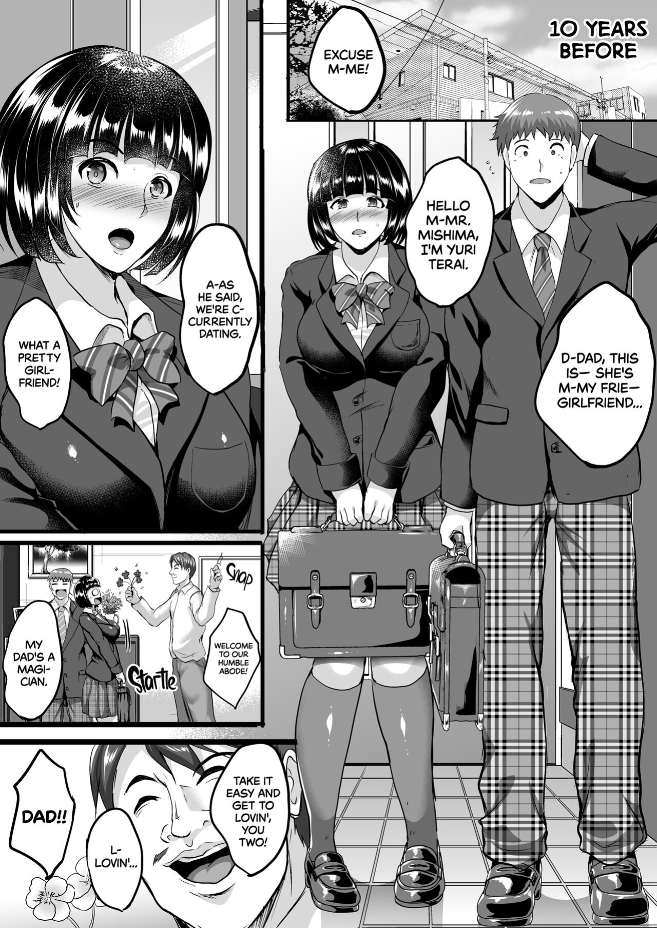 [Shouchuu MAC (Hozumi Kenji)] Saimin Fuufu Seikatsu | Hypnotized Married Life
