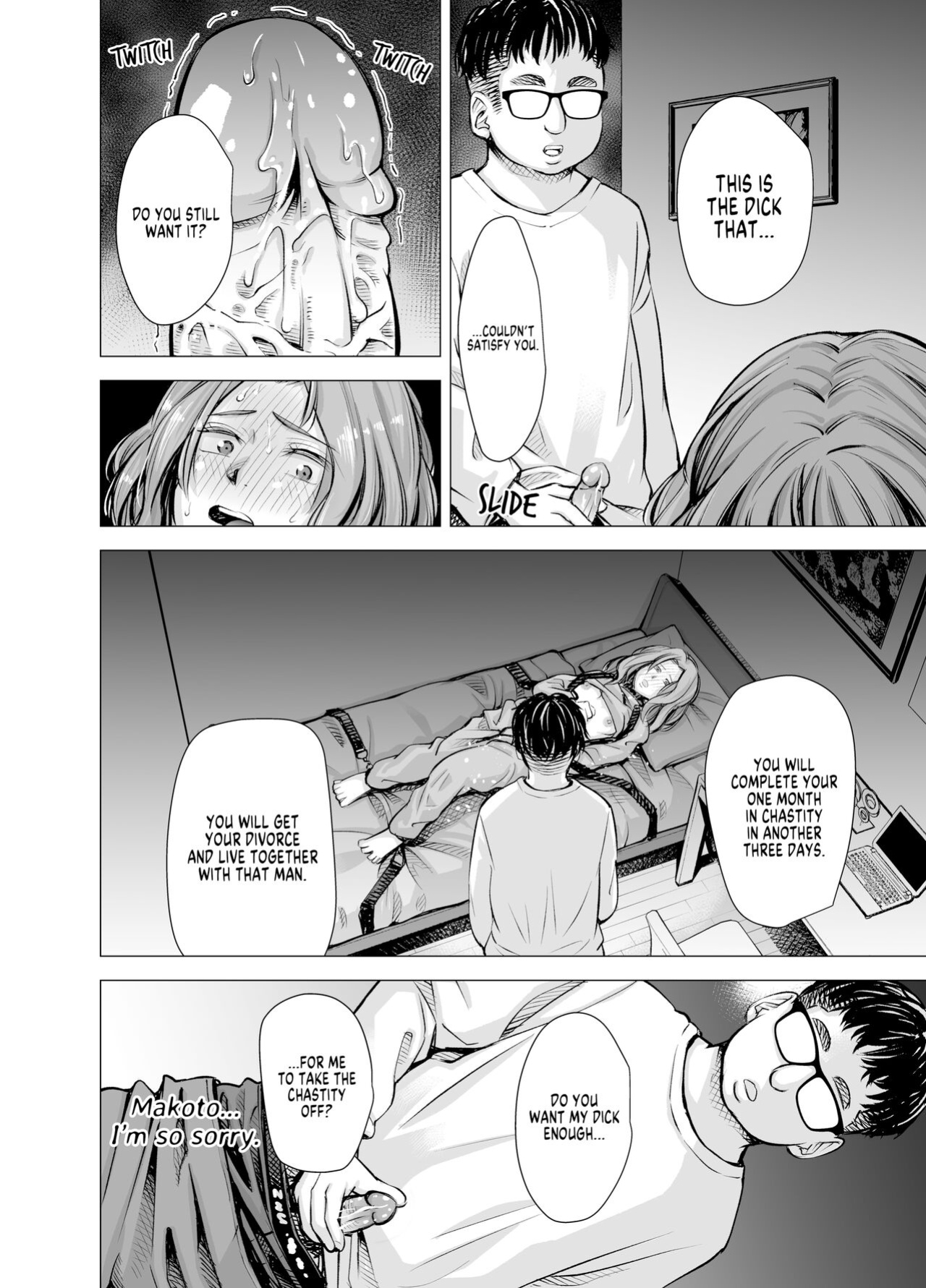 [e9] Danna no Chinko ja, Manzoku Dekinai...? Kouhen | My Husband's Dick Can't Satisfy Me? Final [FuDeORS] [Uncensored]
