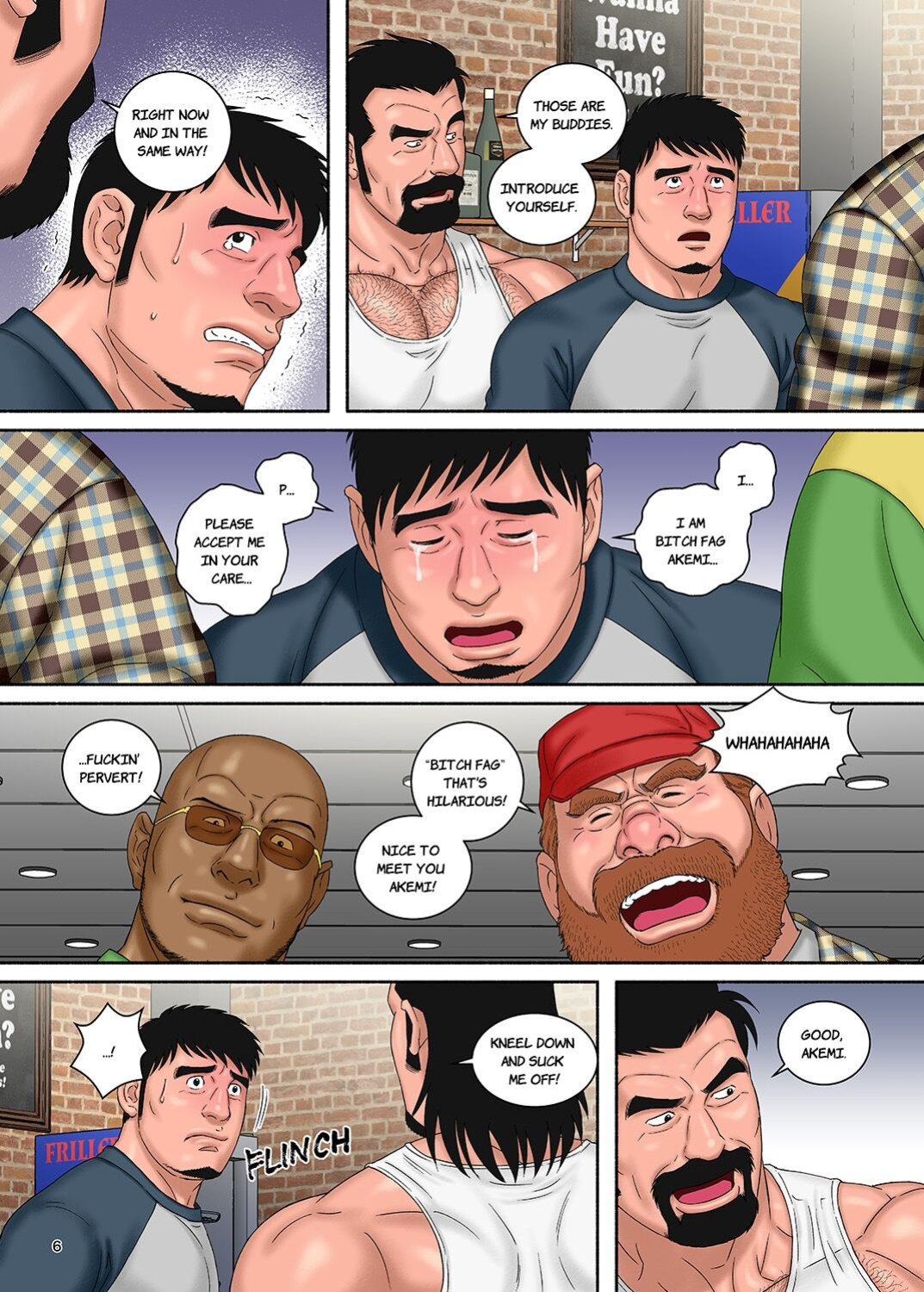 [Tagame Gengoroh] COCKSUCKER Dachi no Oyaji ni Mesu ni Sarete 3 | COCKSUCKER I Got Turned into My Best Friend's Father's Bitch 3