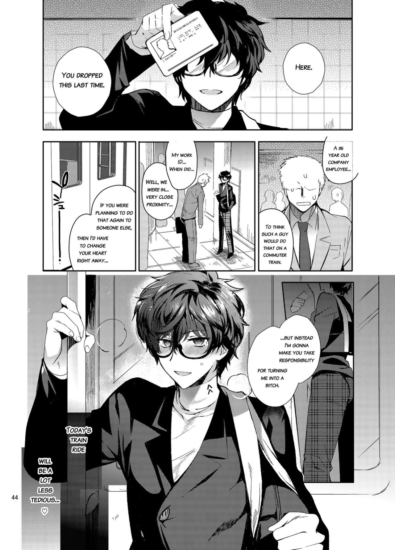 [downbeat (Kirimoto Yuuji)] Playing Joker ~Mob x Shujinkou Soushuuhen~ (Persona 5) [bibiten]
