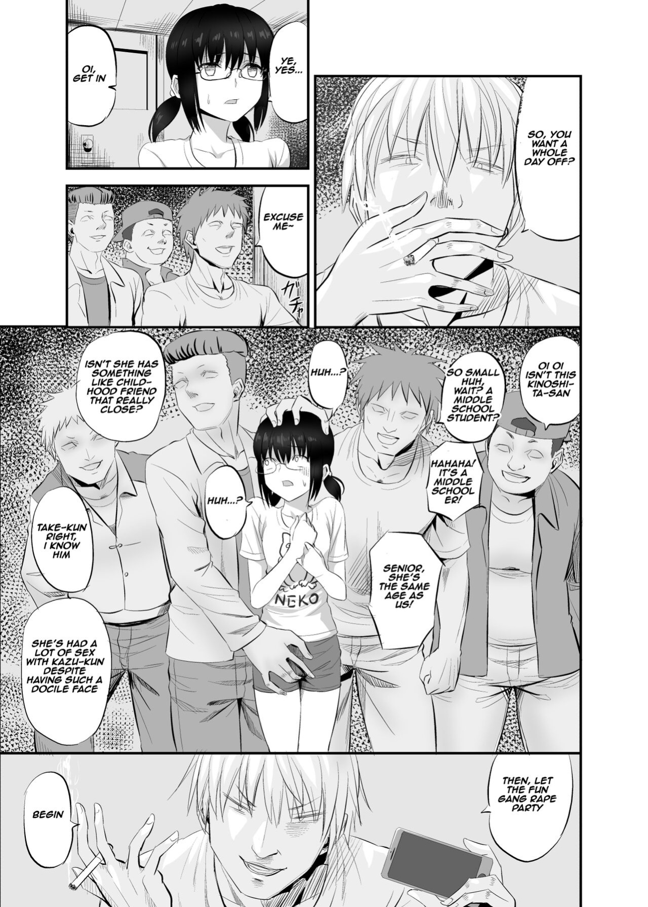 [Gal and ga Do! (Minarai Zouhyou)] Jimi de Majime na Osananajimi ga Class no Yankee ni Omocha ni Sarete Ita Hanashi | A Story About a Plain and Serious Childhood Friend Who Was Toyed With by the Delinquent [ic21]
