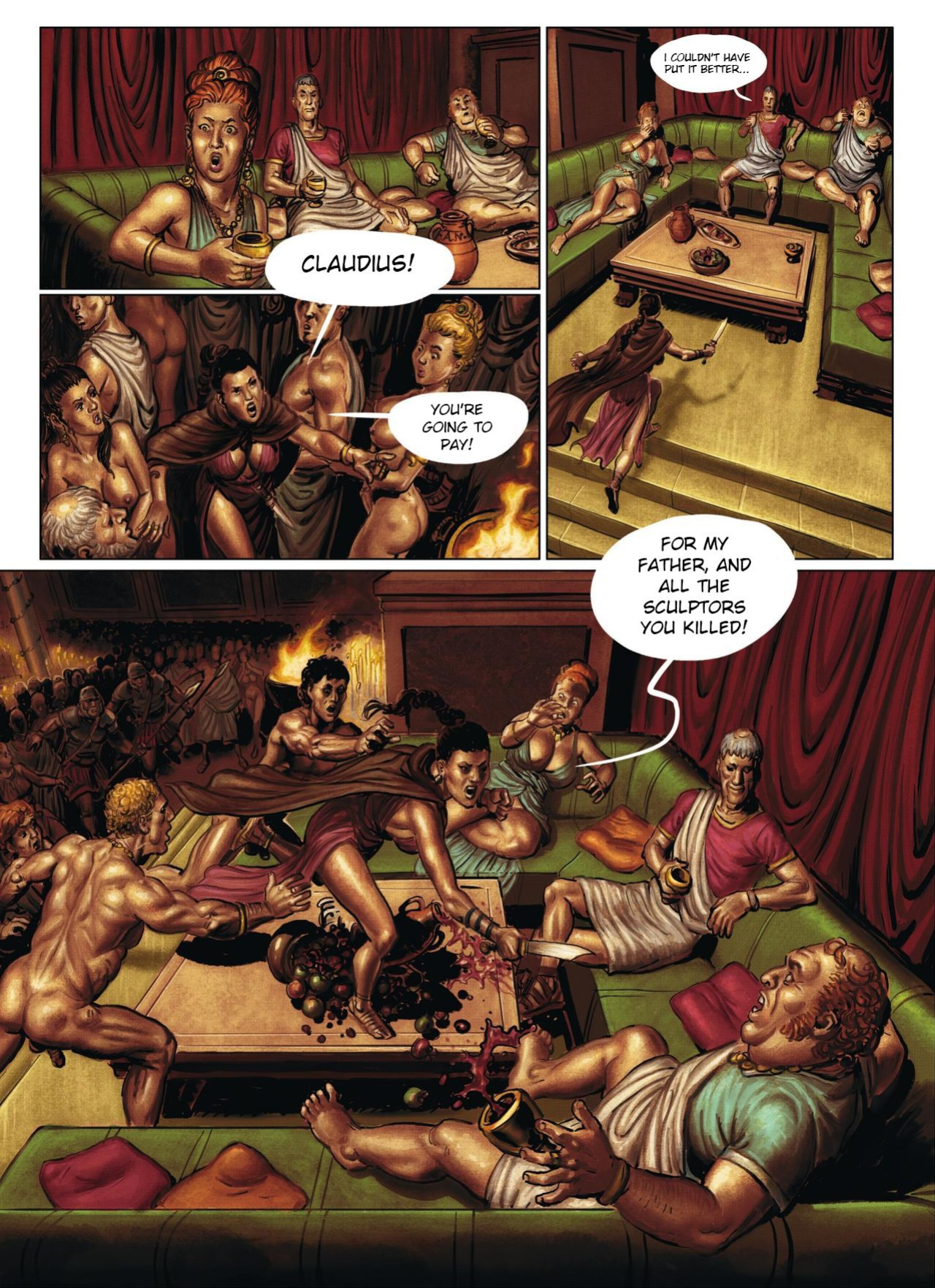 Inguinis: Bodies of Rome - Katia Even & Nicolas Guenet - ENG