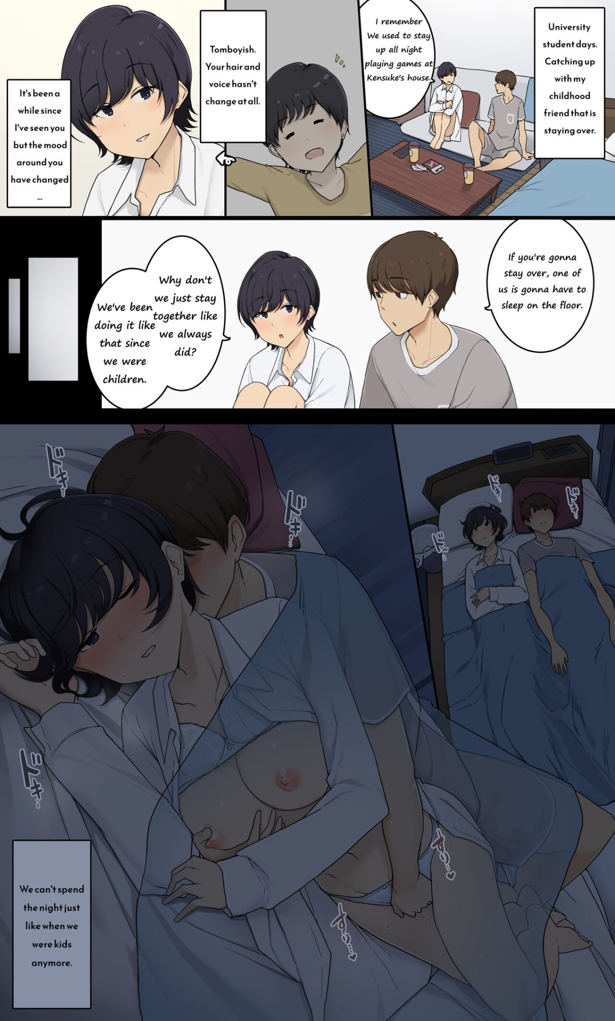 [Wakamatsu] Mukashi wa Dousei no You ni Sesshiteta Osananajimi no Koto o Isei to Shite Ninshiki Shita Hi [Uncle Bane]