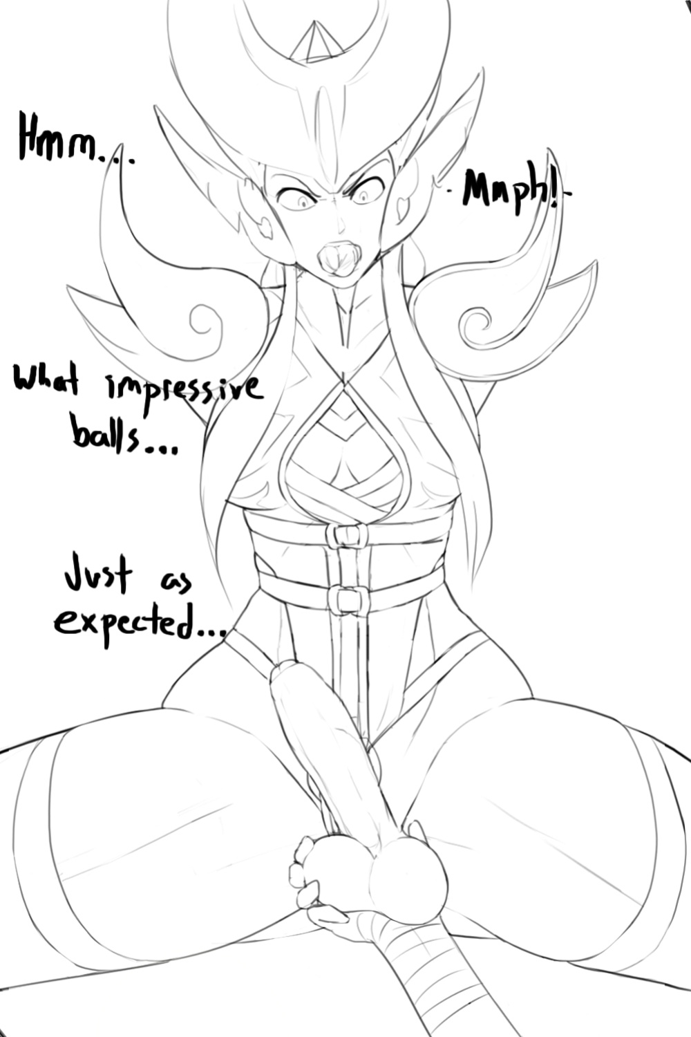 Syndra ballbusting