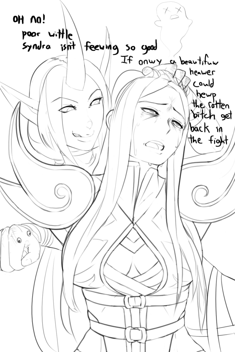Syndra ballbusting