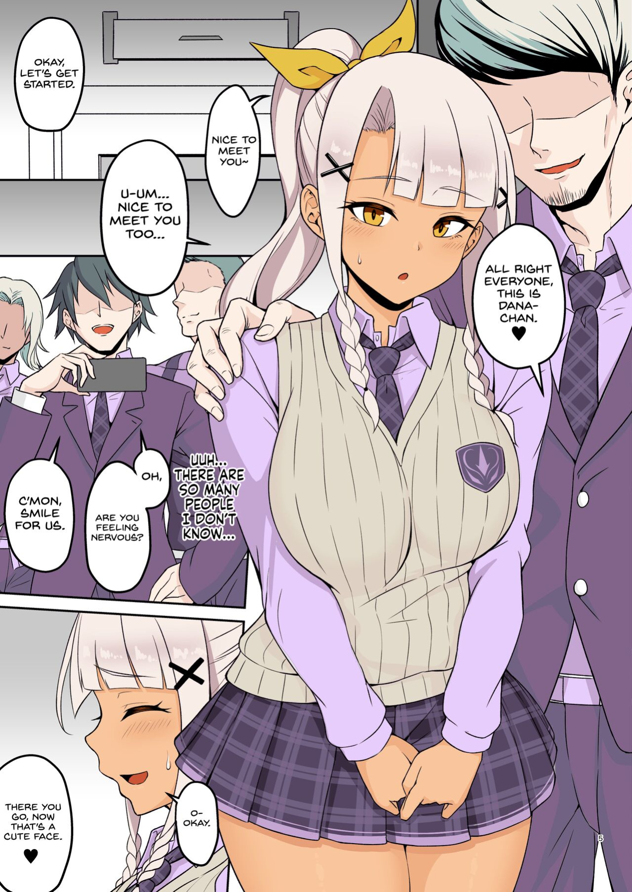 [ZENMAIN (Nejiro)] Dana-chan no Namahame H Taiken Kiroku {Hennojin} [Colorized]
