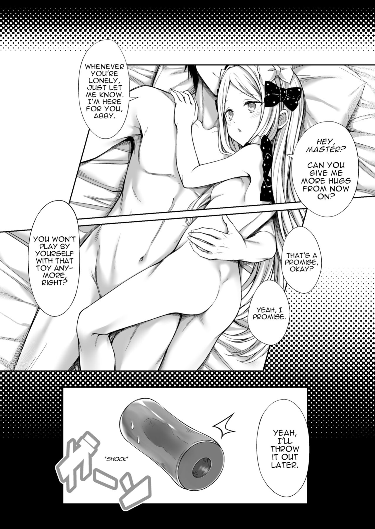 (C99) [FavoriteTrick! (Teruwi)] Abby-chan ni Onaho Mitsukaru hon | Abby-chan Found my Onahole (Fate/Grand Order) [ShinyTL]