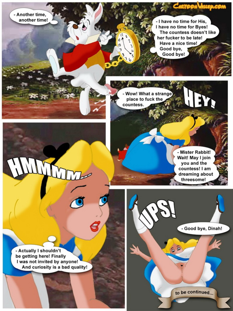Cartoon Valley - Alice in Wonderfuckers Land