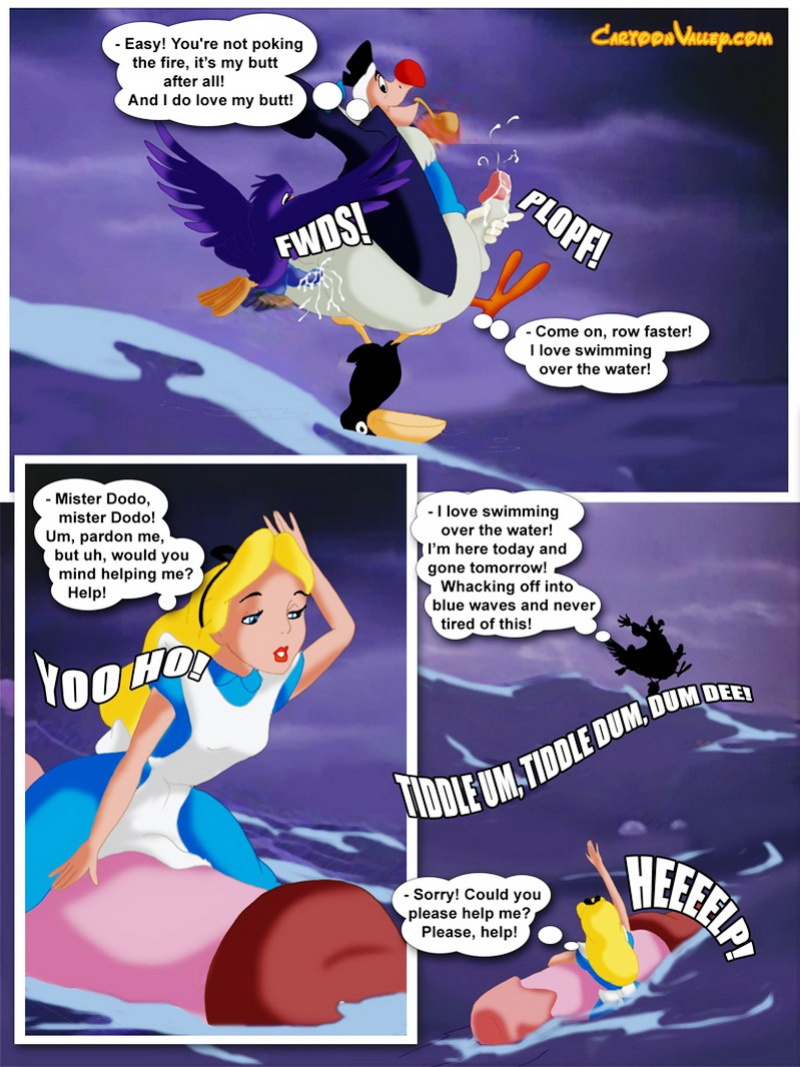 Cartoon Valley - Alice in Wonderfuckers Land