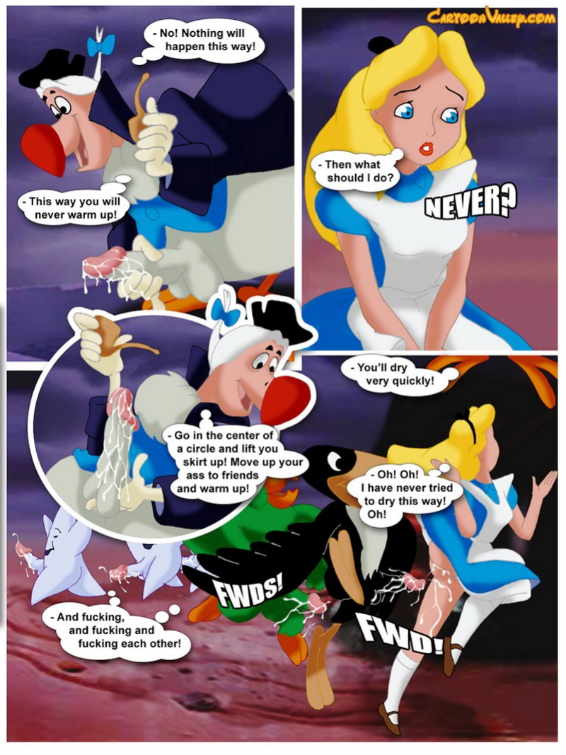 Cartoon Valley - Alice in Wonderfuckers Land