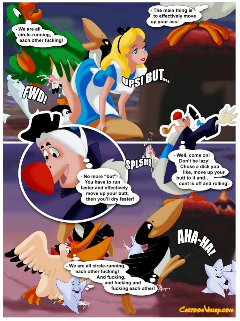 Cartoon Valley - Alice in Wonderfuckers Land