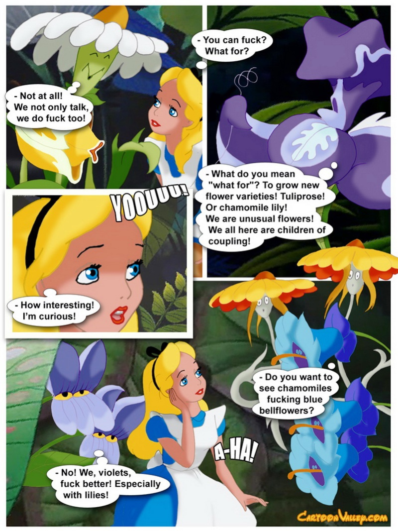 Cartoon Valley - Alice in Wonderfuckers Land