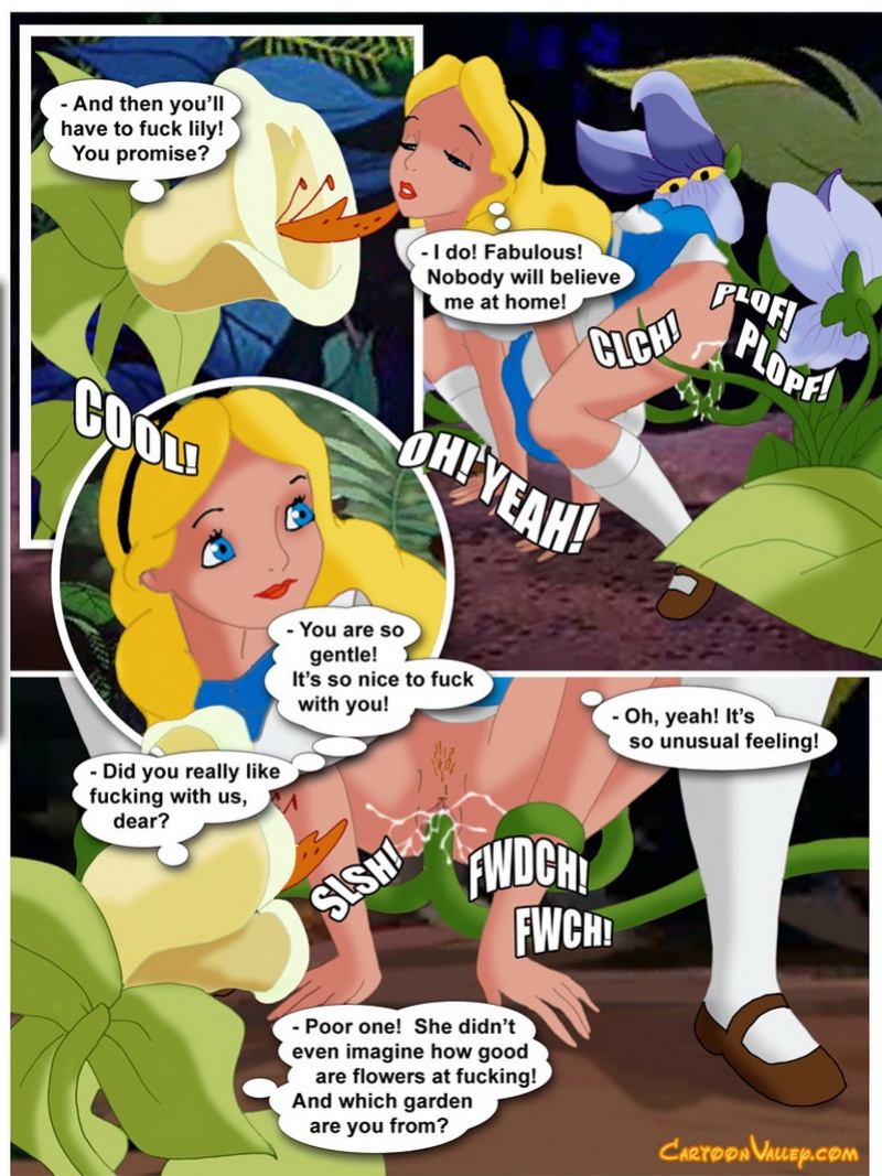 Cartoon Valley - Alice in Wonderfuckers Land