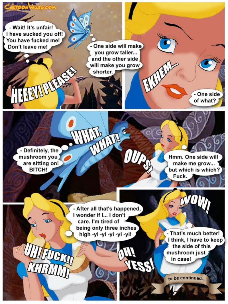 Cartoon Valley - Alice in Wonderfuckers Land