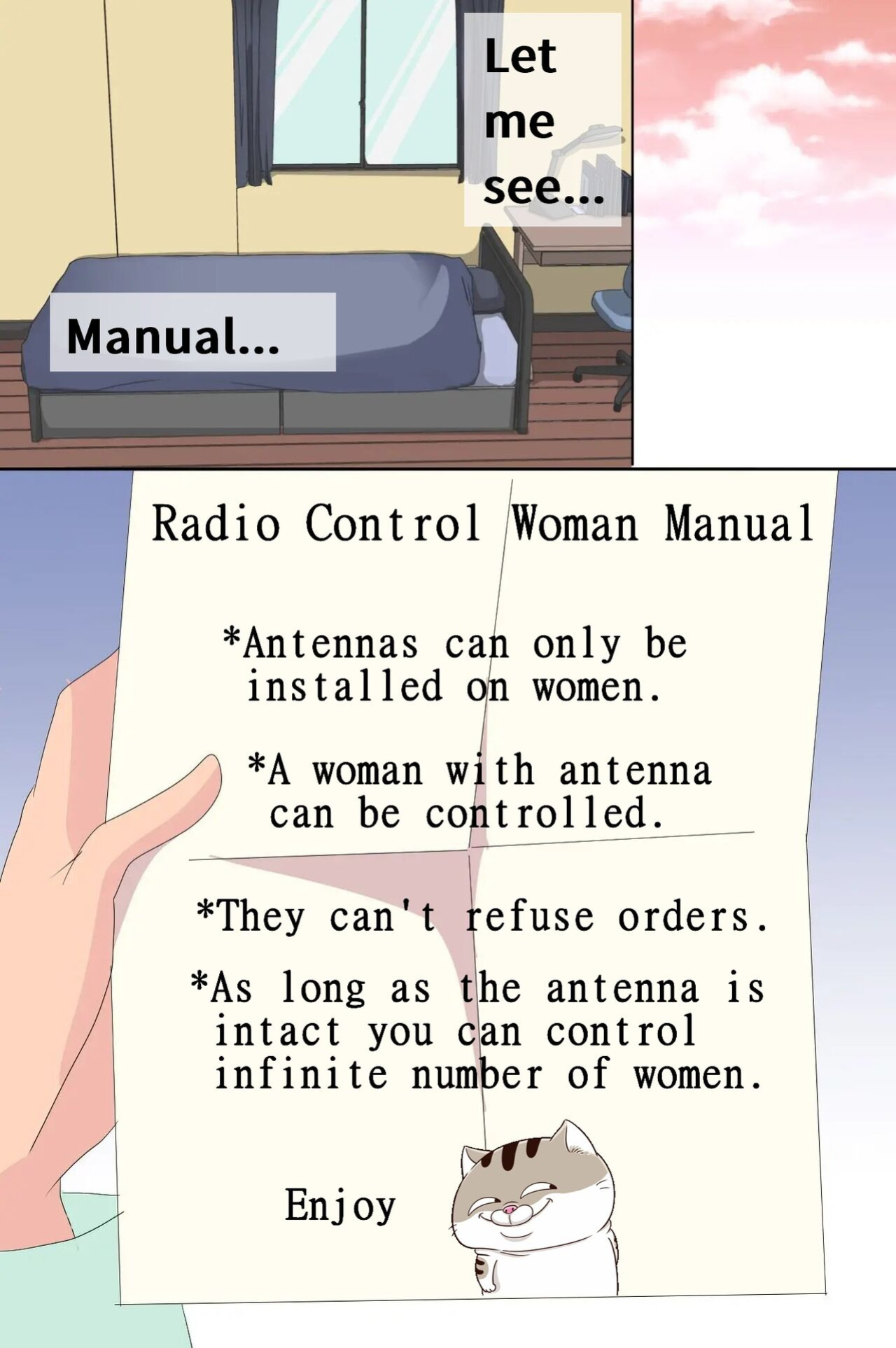 [DL mate (Peperon)] RadiCon Denpa de Gal Gundan o Control | Radiowaves To Control A Gal Army [Justxux]