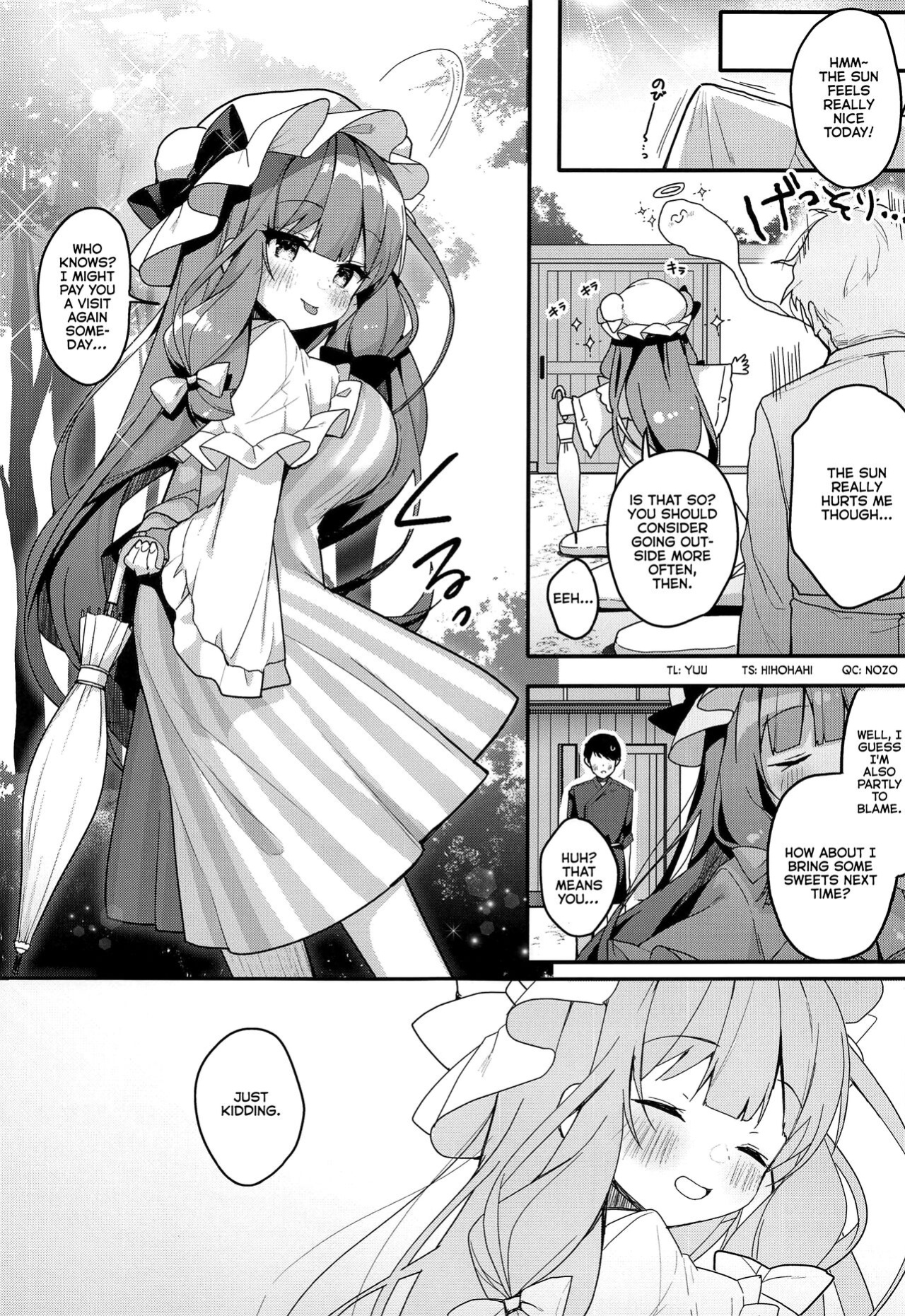 (Reitaisai 19) [Chocolate Synapse (Shika Yuno)] Daitoshokan no Majo wa Kyou mo Shitarinai! (Touhou Project)