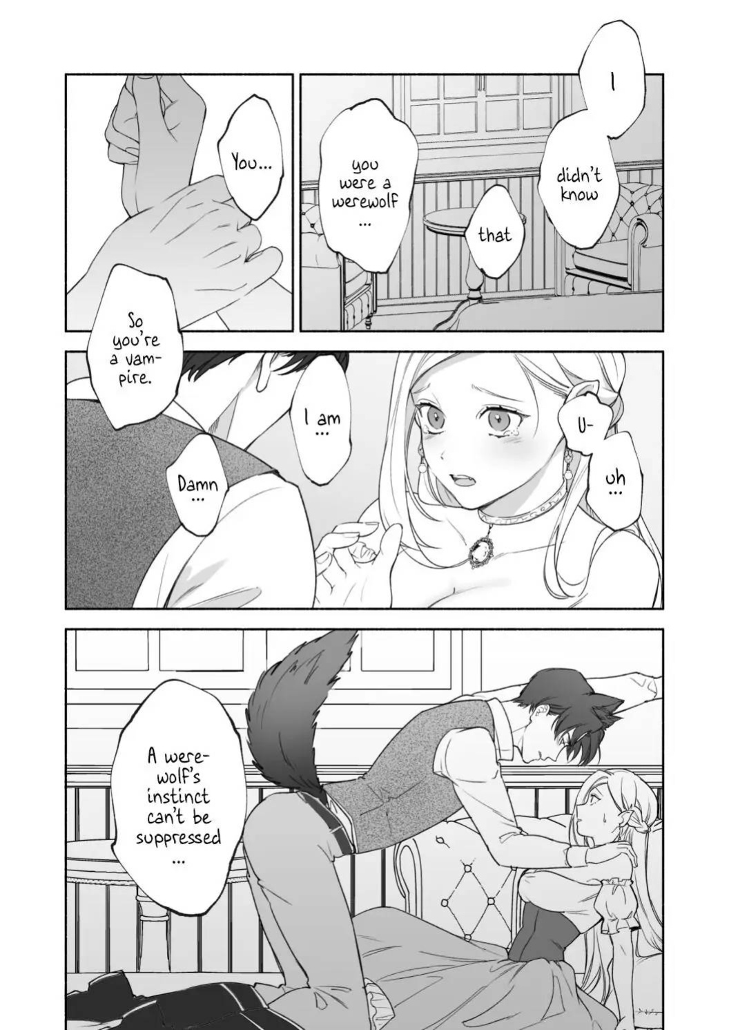 [pota] Henachoko Kyuuketsuki wa Ookami Kishi no Chi ga Hoshii | Greenhorn Vampiress wants the Wolven Knight's Blood (Snudae Scans)