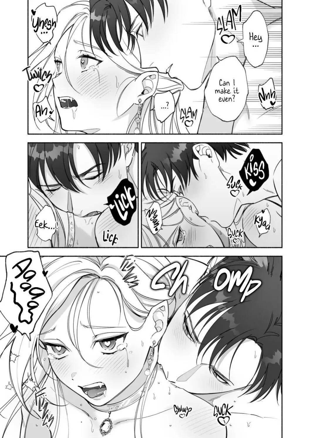 [pota] Henachoko Kyuuketsuki wa Ookami Kishi no Chi ga Hoshii | Greenhorn Vampiress wants the Wolven Knight's Blood (Snudae Scans)