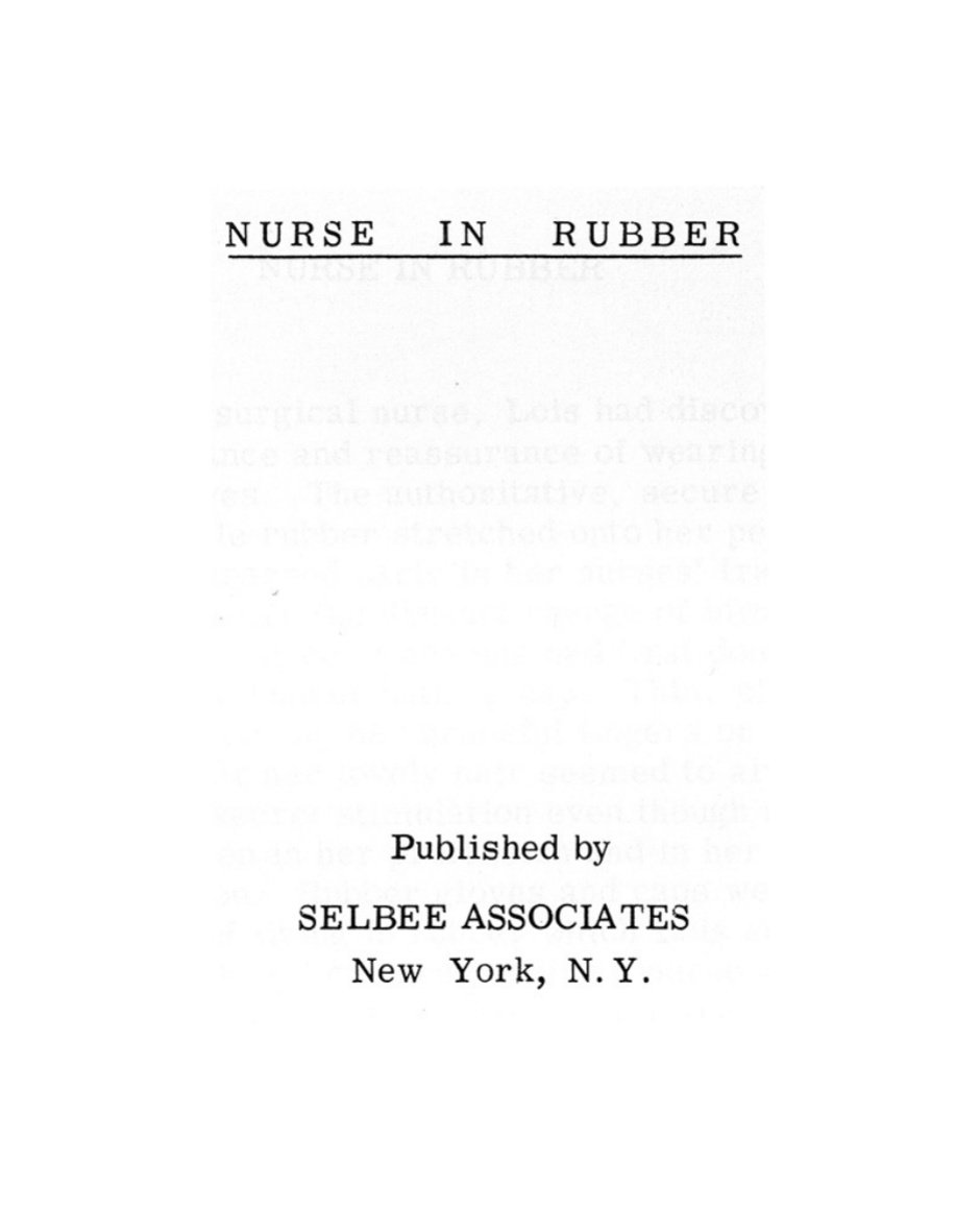 [Eric Stanton] Nurse in Rubber (1966)