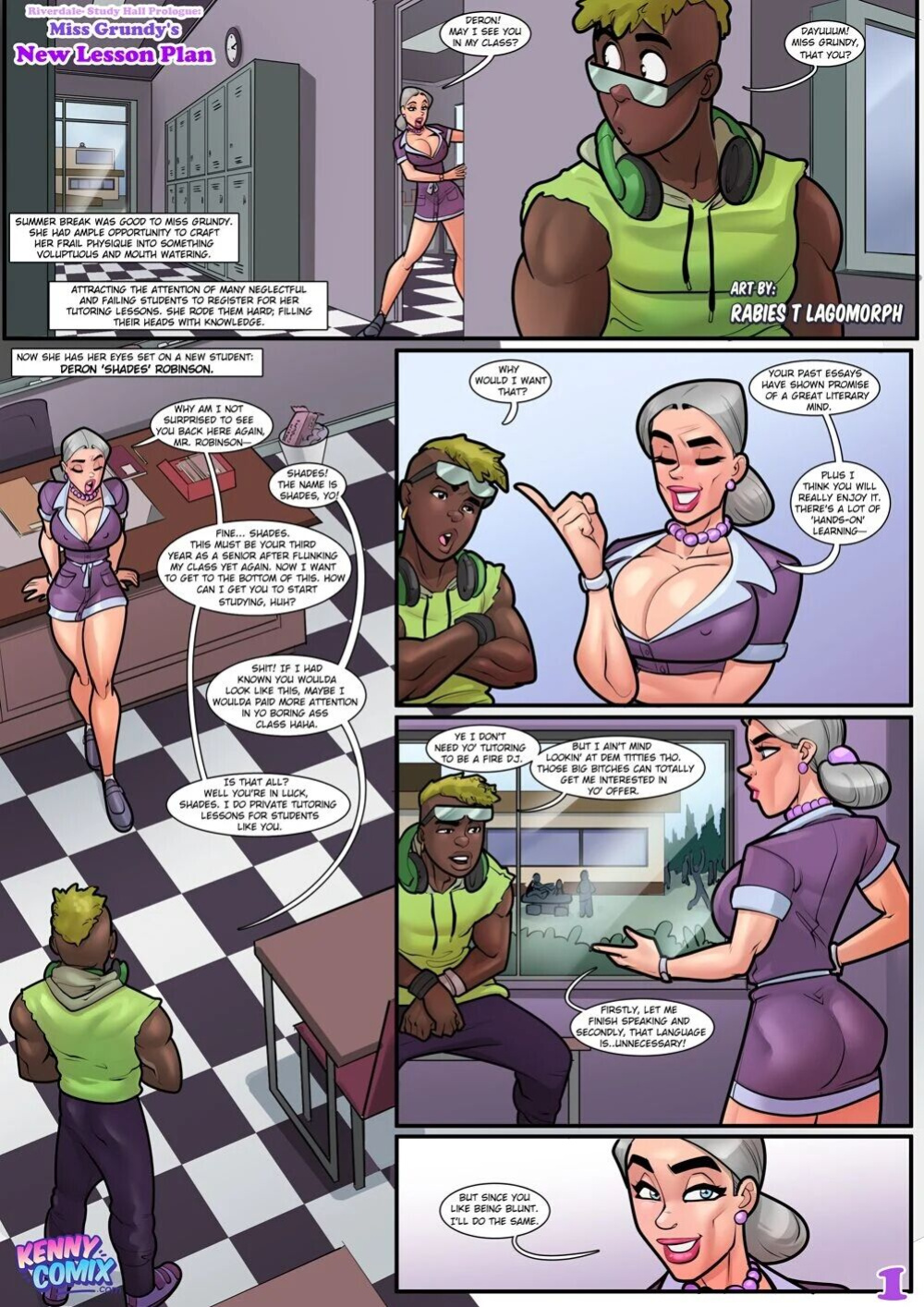 Short Comics And Pin-ups [Rabies T Lagomorph] -revisited