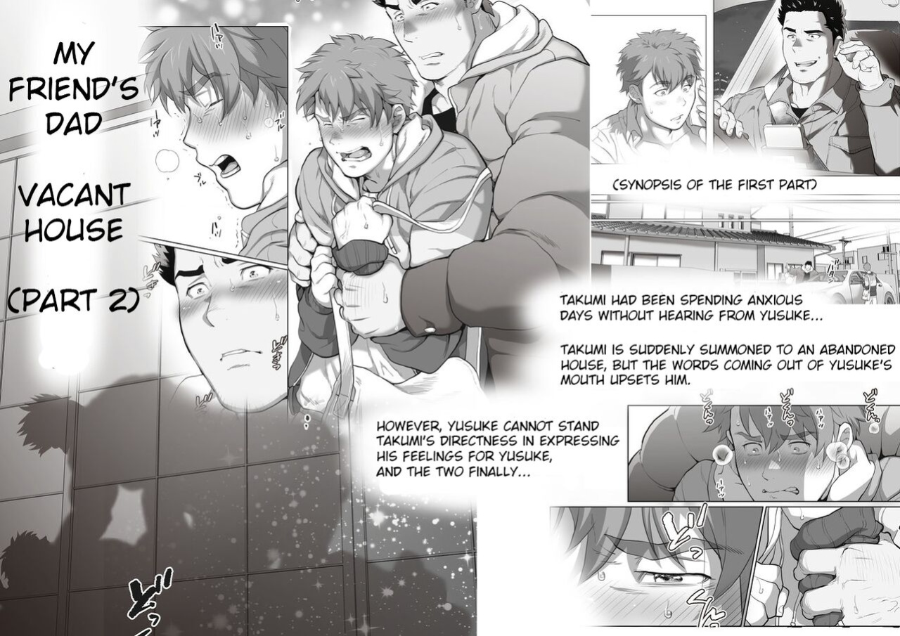 [Ochaocha Honpo (Chabashira Tatsukichi)] Tomodachi no Otou-san Akiya Katazuke Hen Kouhen | Friend's Dad Vacant House Cleanup Edition Second Part Ch. 8