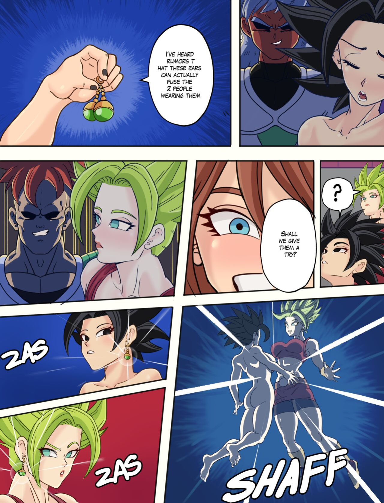 [TSFSingularity (AxlexCima)] Body Change Pt. 5 (Dragon Ball Super)