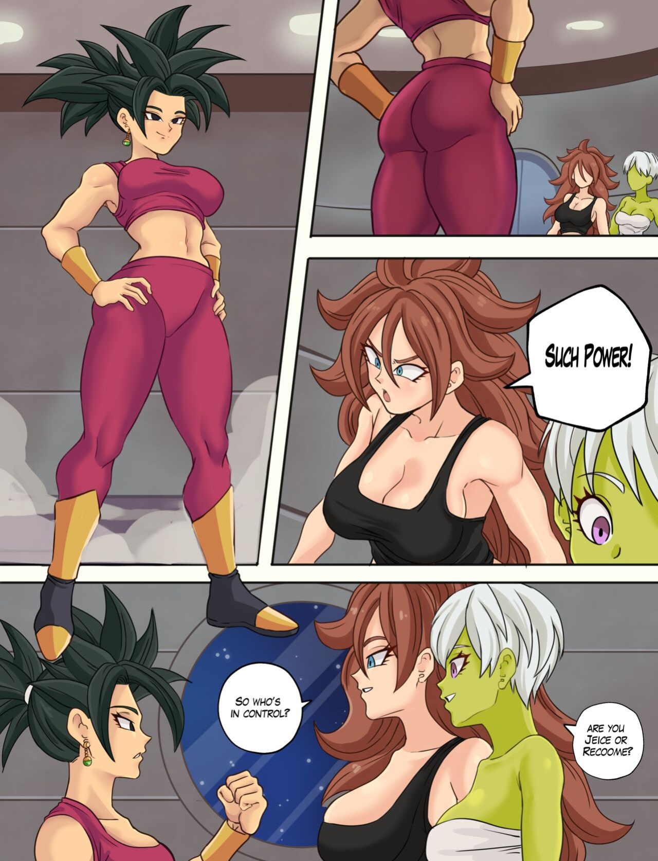 [TSFSingularity (AxlexCima)] Body Change Pt. 5 (Dragon Ball Super)
