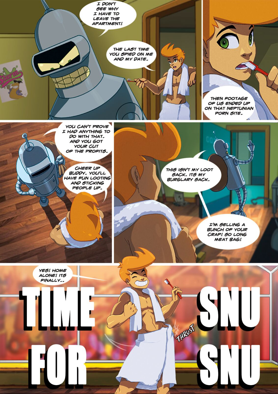 [Tovio Rogers] Time for snusnu (Futurama)