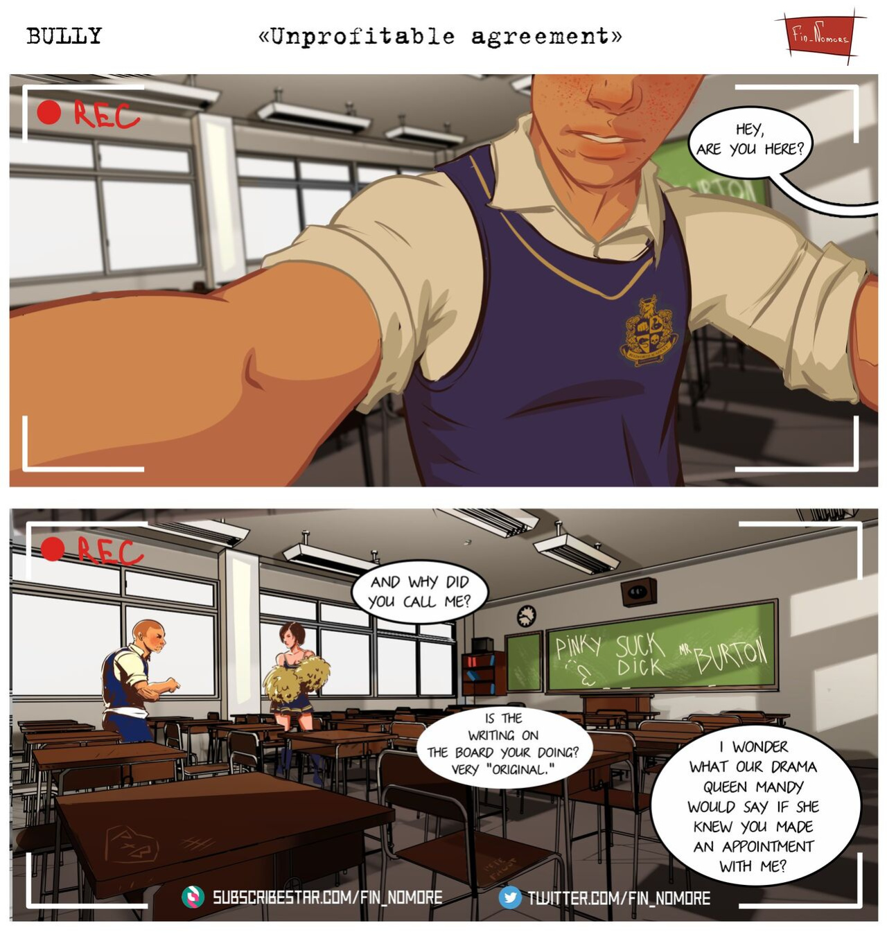[Fin_Nomore] Unprofitable Agreement (Bully)