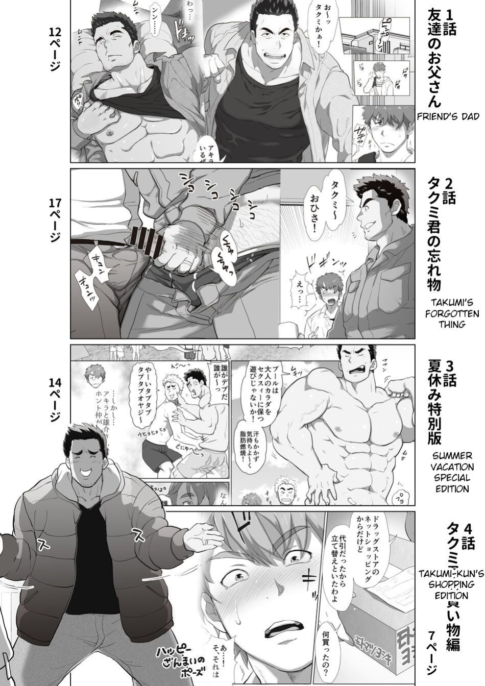 [Ochaocha Honpo (Chabashira Tatsukichi)] Tomodachi no Otou-san | Friend's Dad Ch. 1