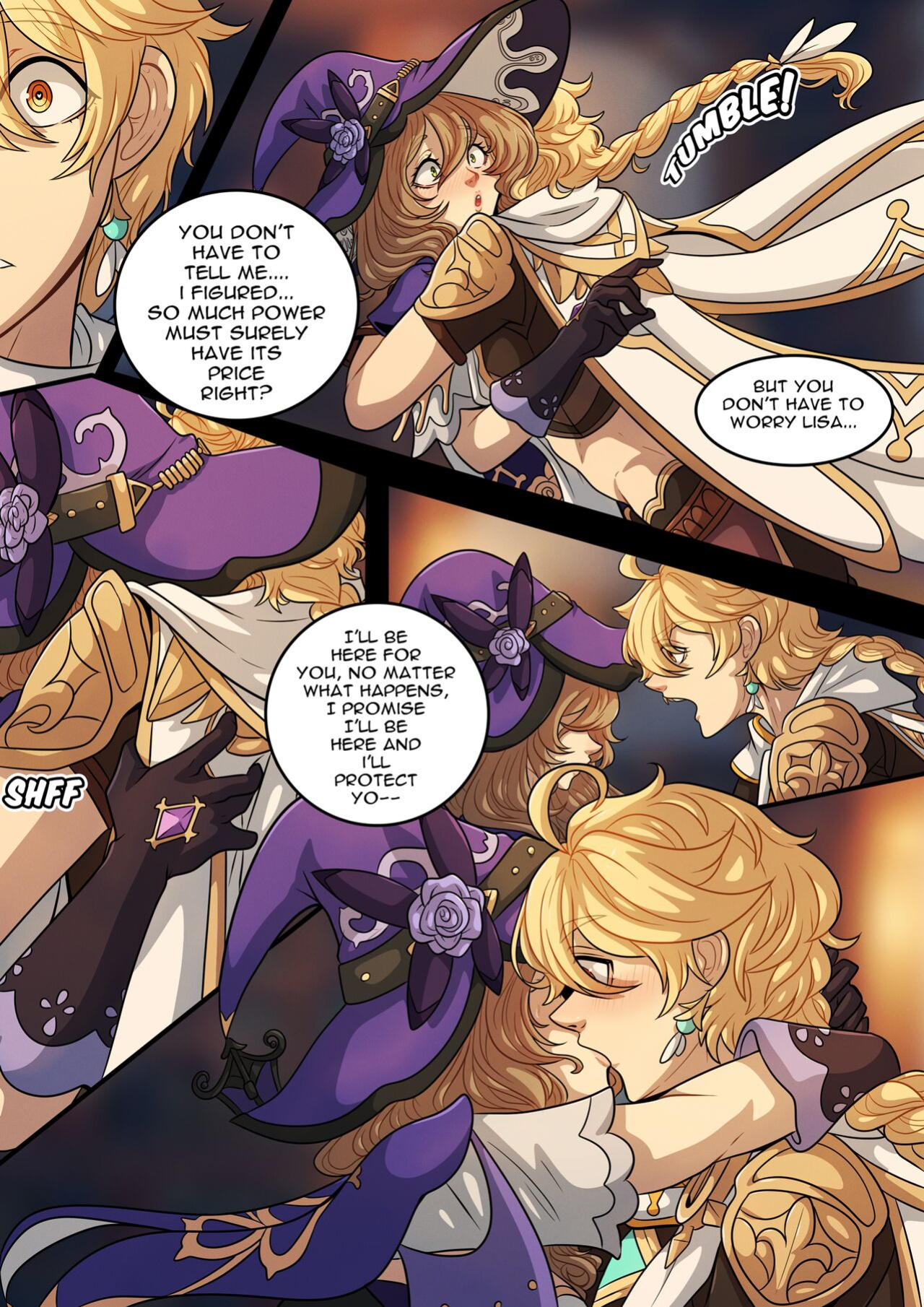 The Traveler's Guide to Teyvat's Heart-Lisa