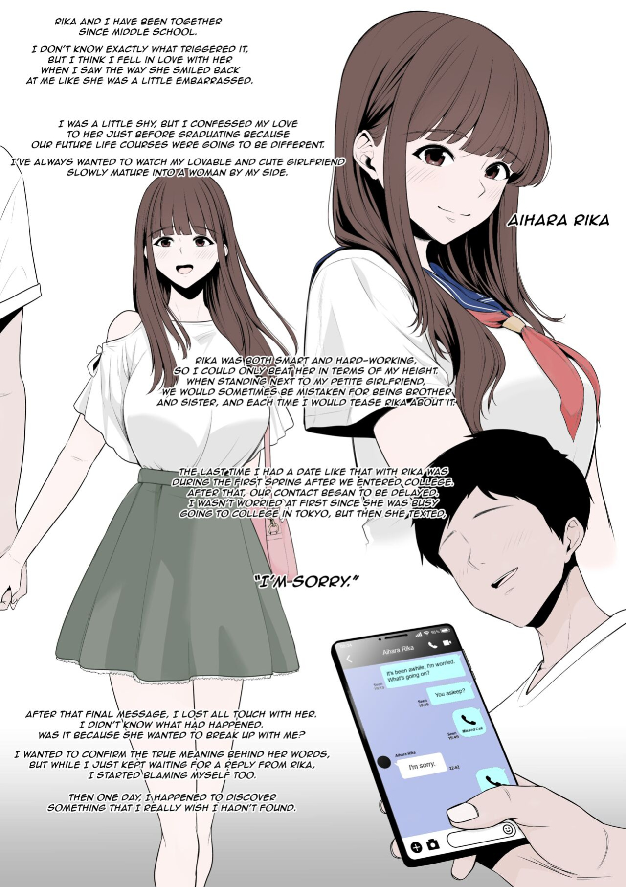 [Sevengar] Mizushirazu no Kokujin ni Sukkari Kaerarete Shimatta Boku no Kanojo | My girlfriend is completely transformed by an unfamiliar black man {bored_one28}