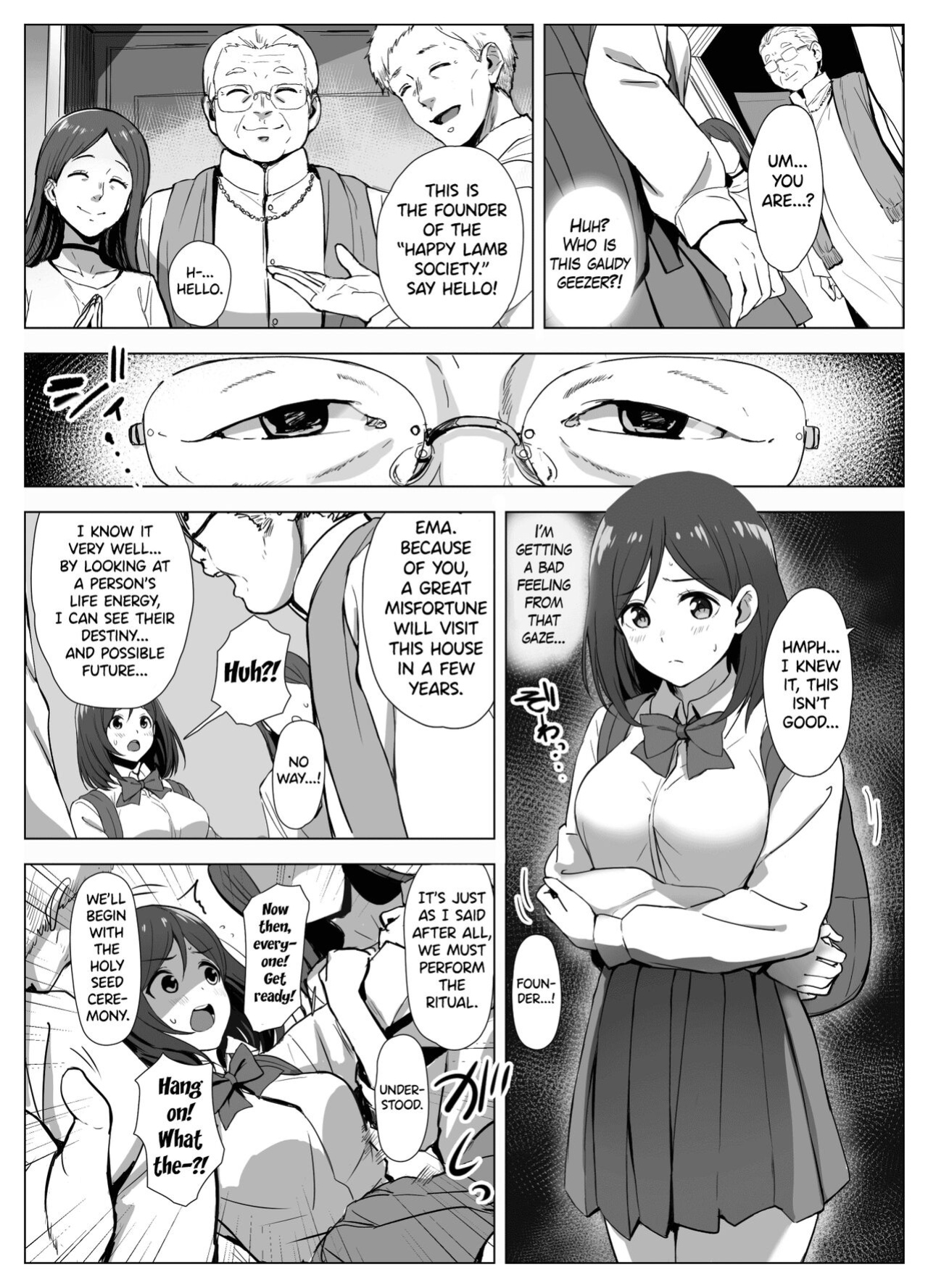 [Elizabeth Collar (Tobiume Sayu)] Kyouso-sama no Seinaru Oshie ~Karuto Kyoudan no Haramase Gishiki~ | The Founder's Sexual Teachings ~Cult Impregnation Ritual~ [Yorozuya]