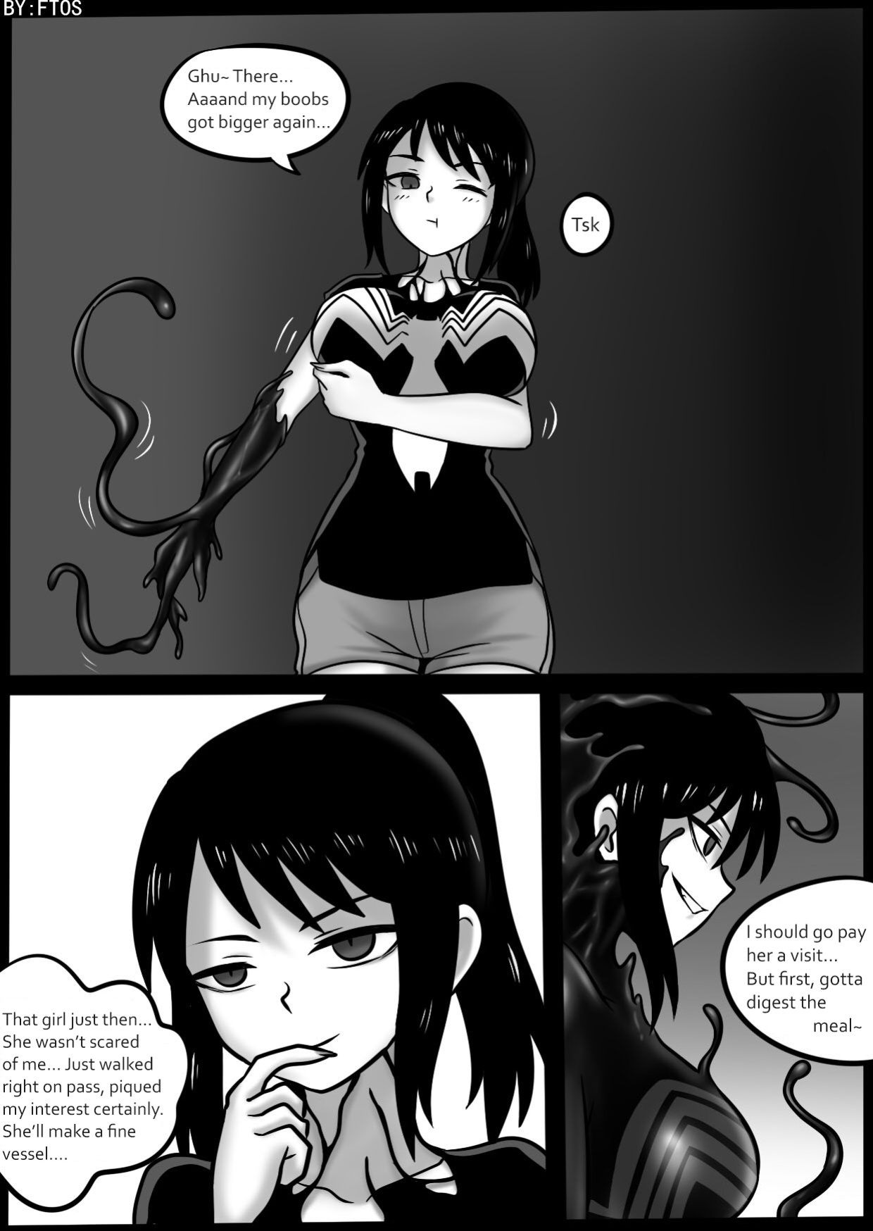 [ENG+Text cleaned] The Symbiote-possessed Miko