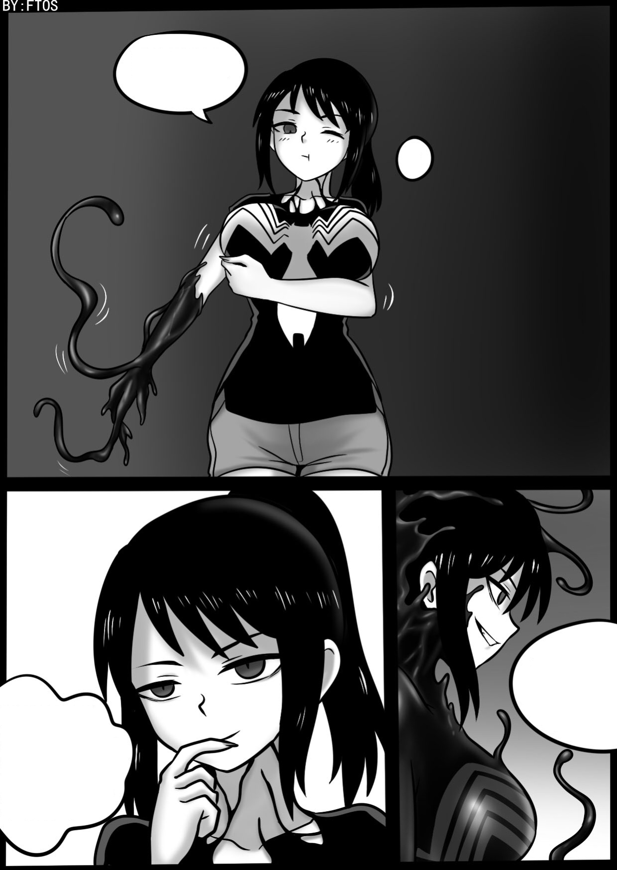 [ENG+Text cleaned] The Symbiote-possessed Miko