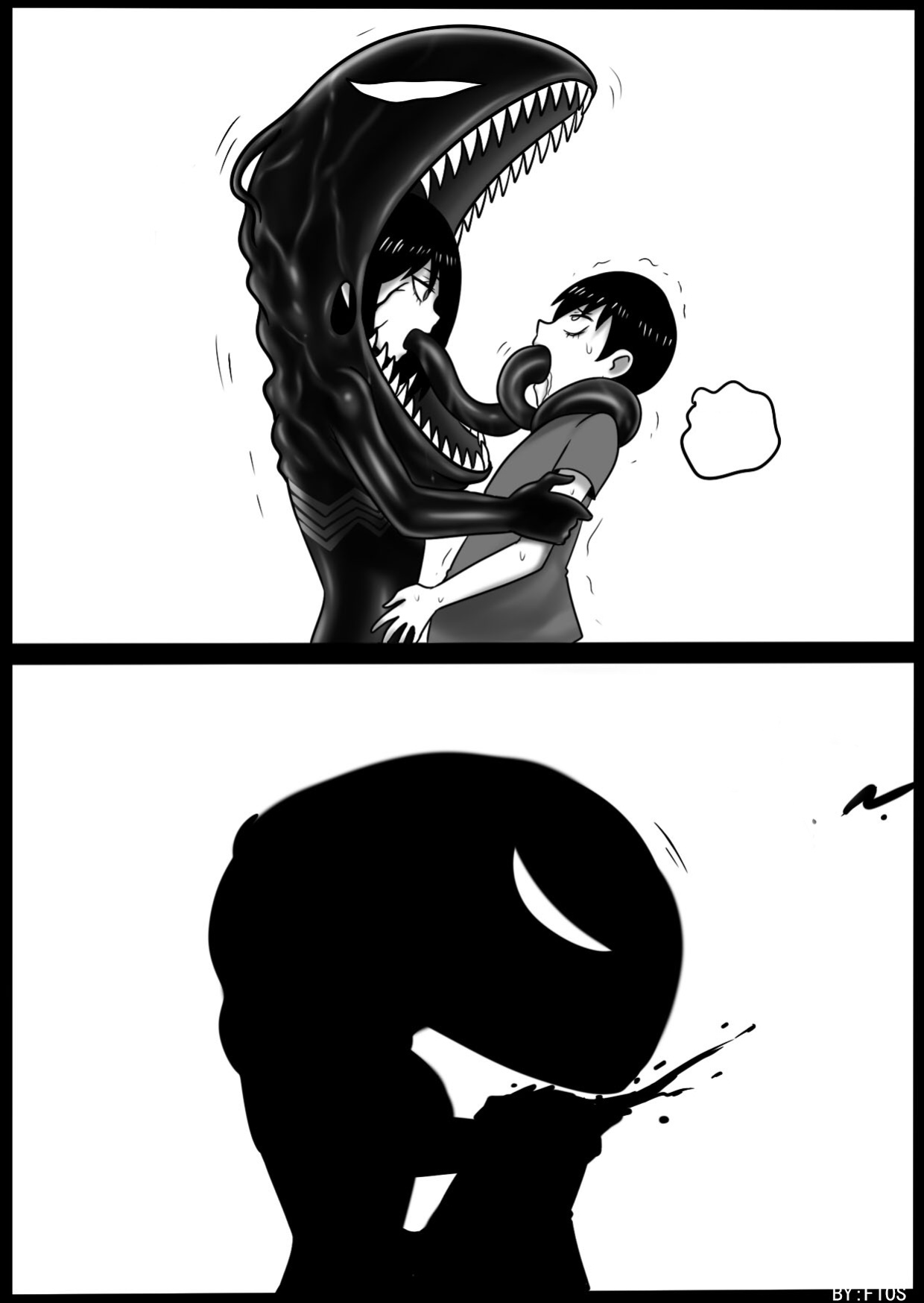[ENG+Text cleaned] The Symbiote-possessed Miko