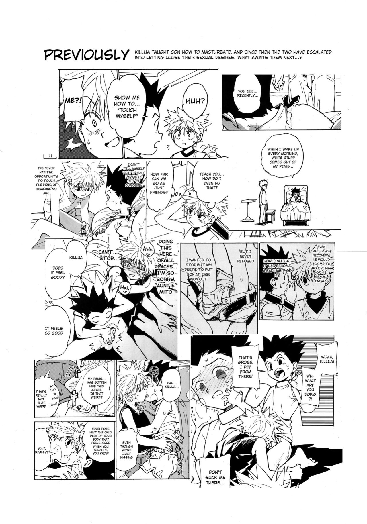 [Watagashi Maker (Tomiko)] Otona no Manegoto | Acting Like Grownups (Hunter x Hunter) {Chin²}