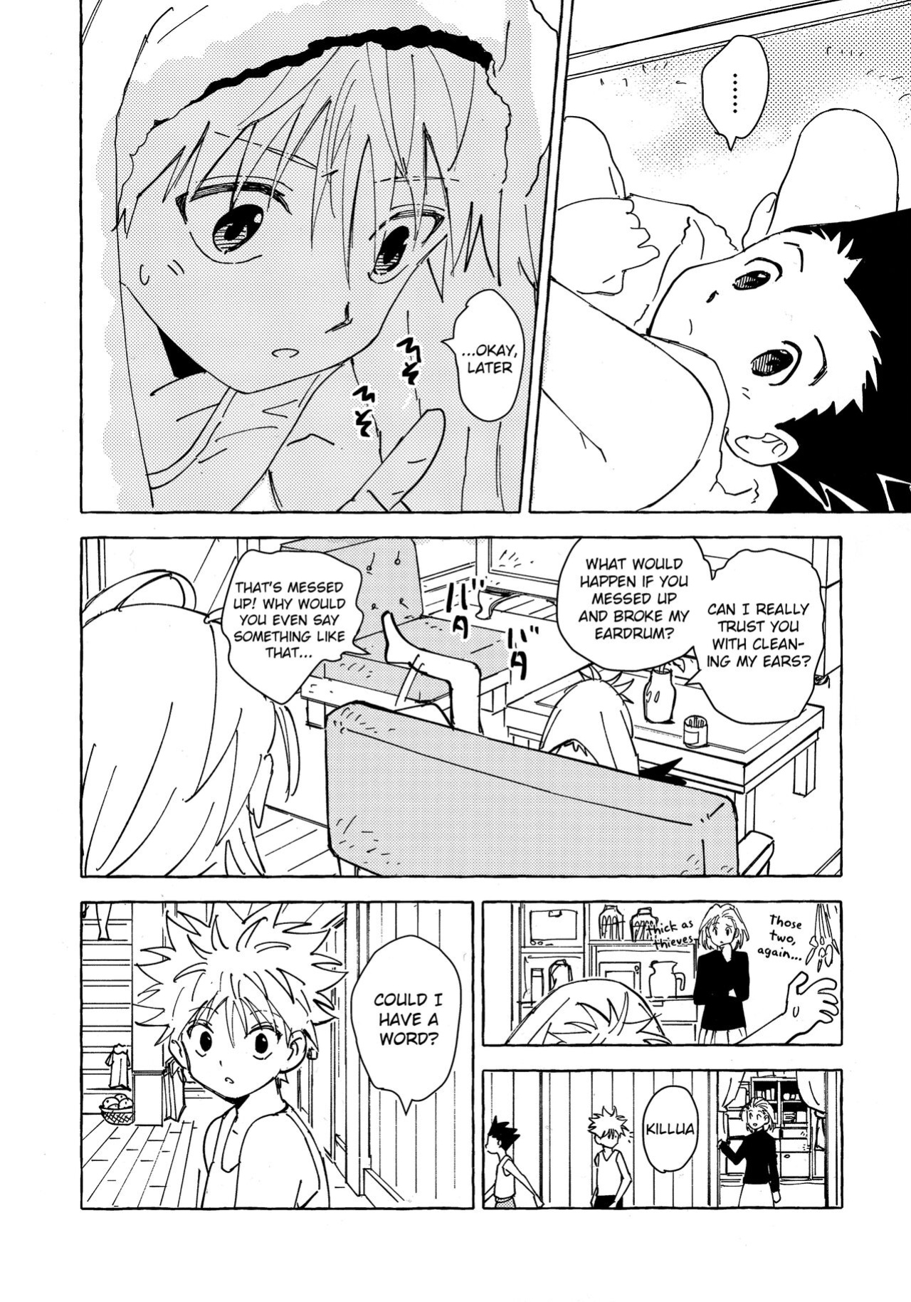 [Watagashi Maker (Tomiko)] Otona no Manegoto | Acting Like Grownups (Hunter x Hunter) {Chin²}