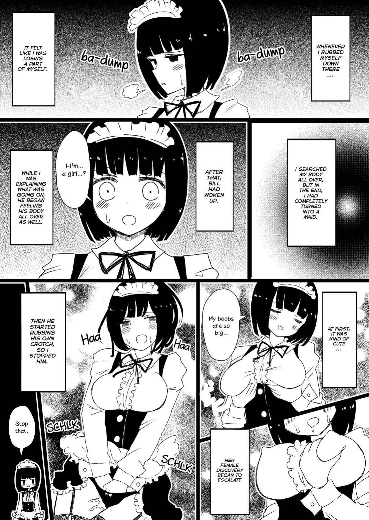 [Murasaki Nyanko Bar (Vae)] Maid no Kawa Prototype | A Maid's Skin Prototype [Marune]