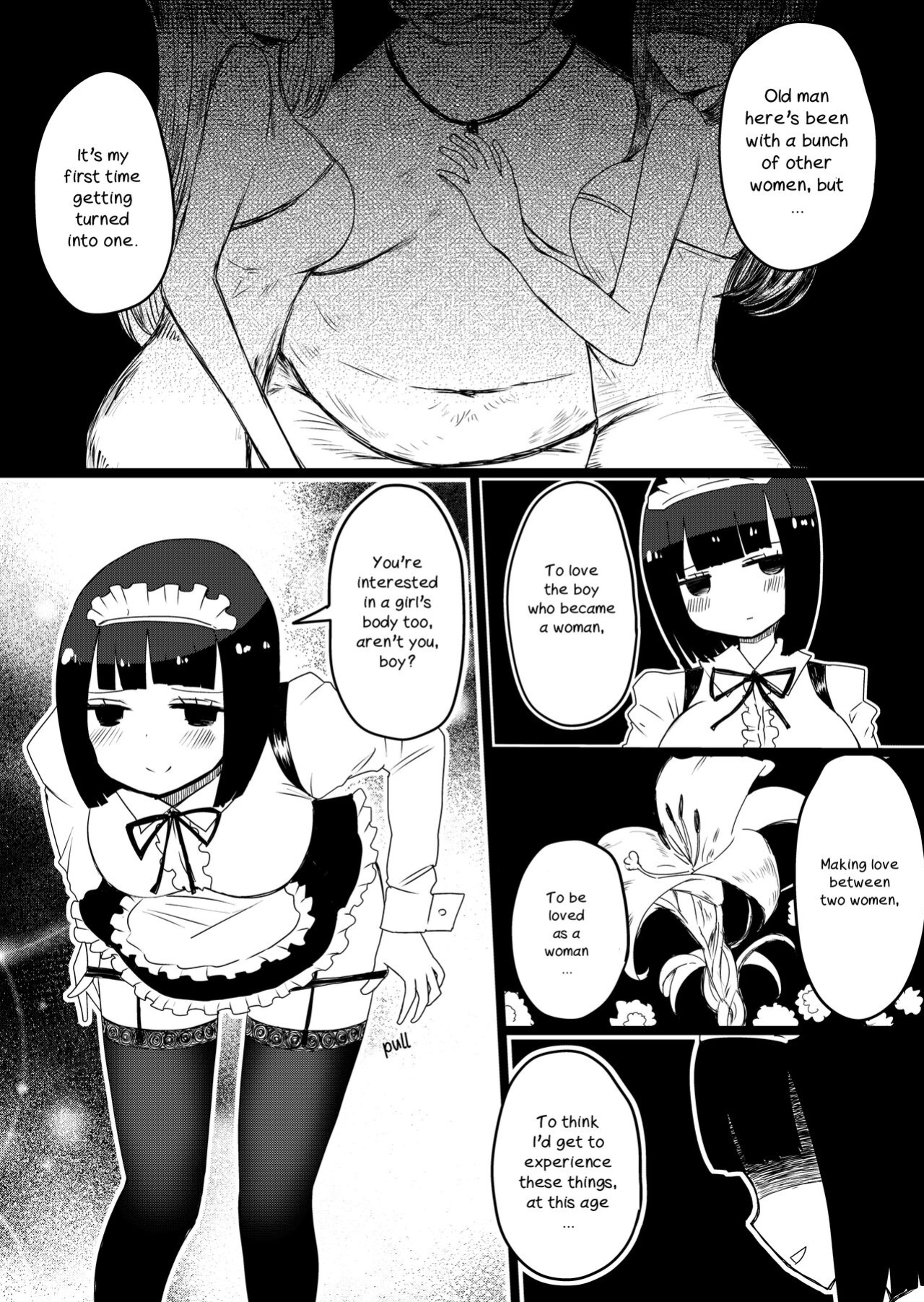 [Murasaki Nyanko Bar (Vae)] Maid no Kawa Prototype | A Maid's Skin Prototype [Marune]