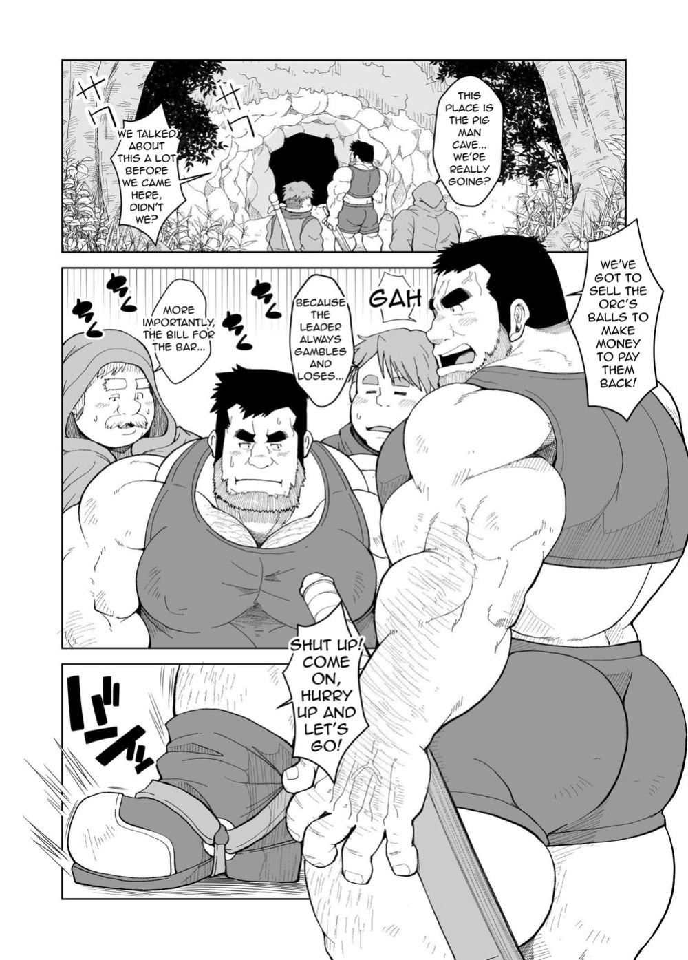 [Bear Tail (Chobikuma)] Buta Dorei Sono Ichi no Ni | Pig Slave Alternative [Gachidebu]